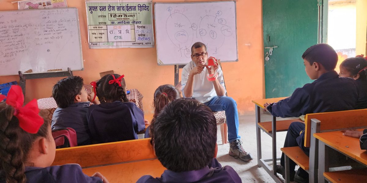 Dental Care in the Mountains: Challenges and Triumphs at Dhak, Joshimath