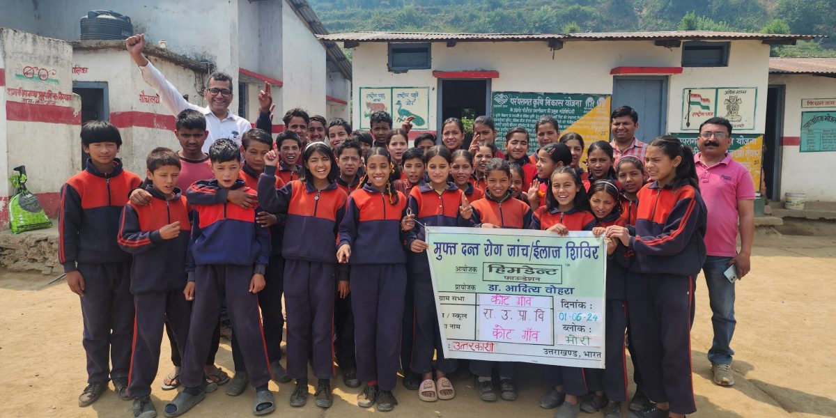 Overcoming Challenges in the Himalayas: Himdent Foundation’s Dental Outreach in Kotgaon