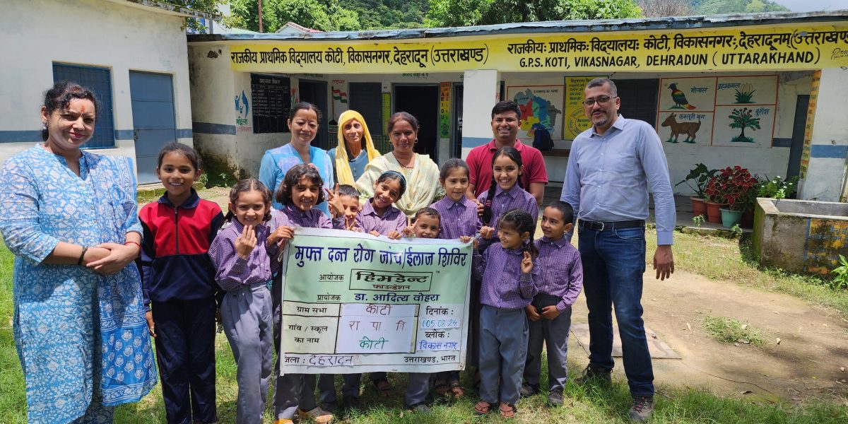 Reaching Every Corner: Dental Camp at G.P.S. Koti