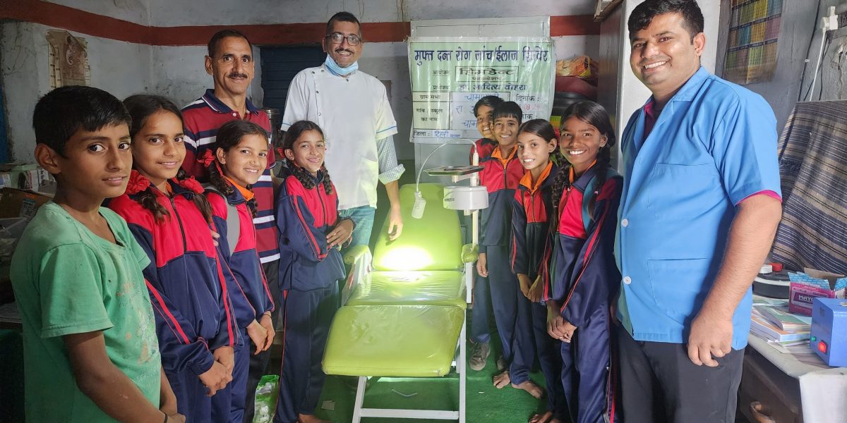 Empowering Young Minds: Himdent Foundation’s Dental Health Camp at J.H.S. Chamasari