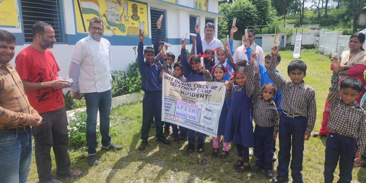 Bringing Smiles to Schools: Dental Health Camp at GPS and J.H.S. Bhadali Khal